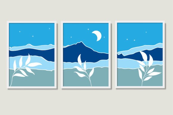 Download Natural Shapes Printable Wall Art Poster - Shape Collection