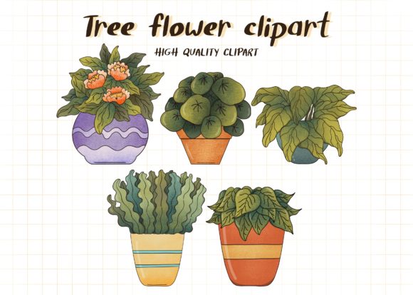 Download Tree Flower Vase Clipart - Clipart Collection