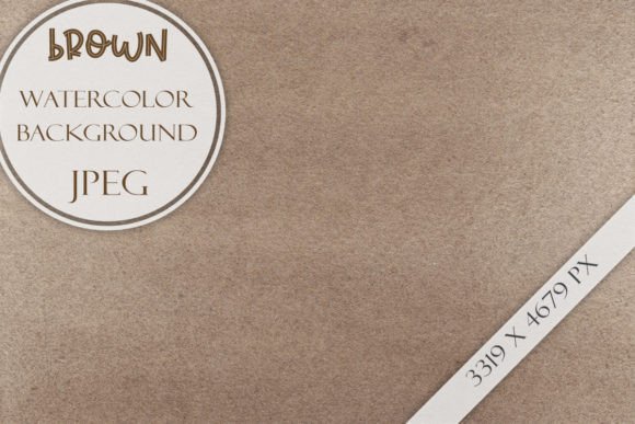 Download Brown Watercolor Background - Color Collection