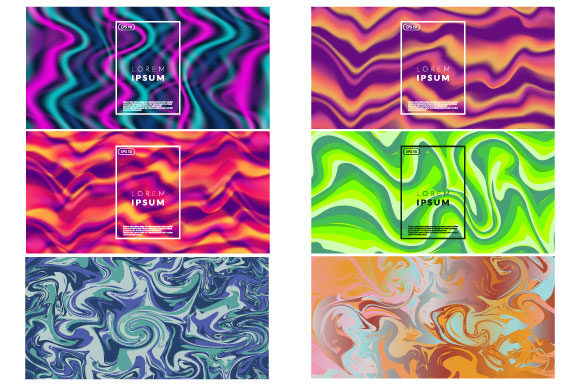Download Liquid Flow Fluid Colors Trendy Shapes - Shape Collection