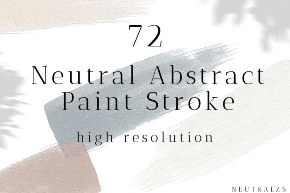 Download Neutral Brush Strokes Clipart Bundle - Clipart Collection