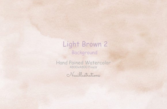 Download Light Brown Beige Watercolor Background - Color Collection