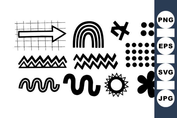 Download Abstract Shapes Clipart Set - Shape Collection