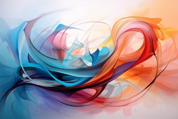 Download Abstract Watercolor Modern Art - Color Collection