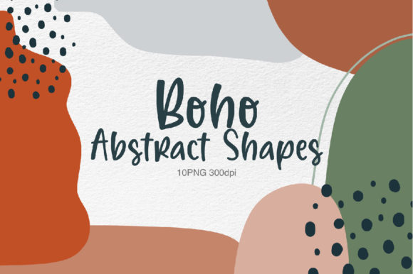 Download Boho Abstract Shapes Clipart - Shape Collection