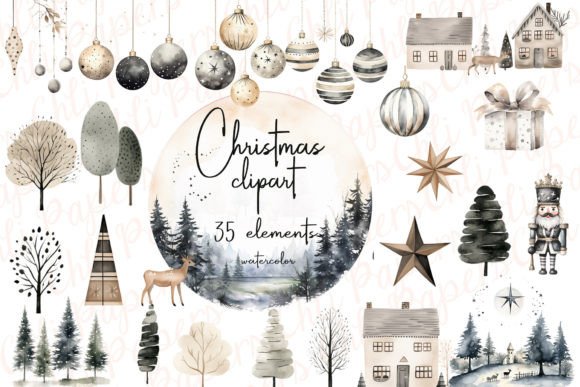 Download Scandinavian Christmas Clipart Xmas Png - Clipart Collection