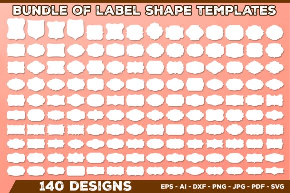 Download Vector Label Shapes Collection - Shape Collection