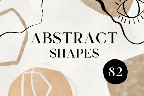 Download Abstract Shapes Clipart - Minimal Modern - Shape Collection