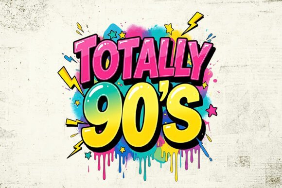 Download Totally 90s Retro PNG Clipart File - Clipart Collection