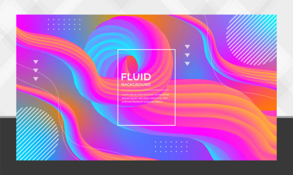Download Abstract Liquid Trendy Shapes Background - Shape Collection