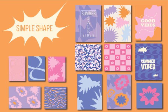 Download Simple Shapes Vector Design Elements - Shape Collection
